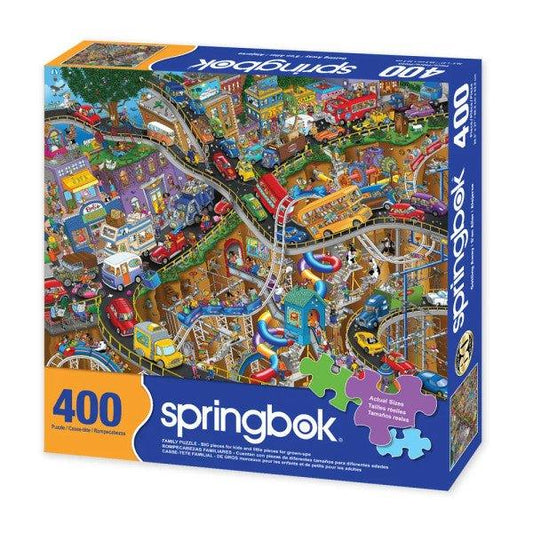 Getting Away 400 Piece Jigsaw Puzzle by Springbok Puzzles - BIG FRENCHIES