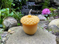 Giant Acorn Beeswax Candle - BIG FRENCHIES