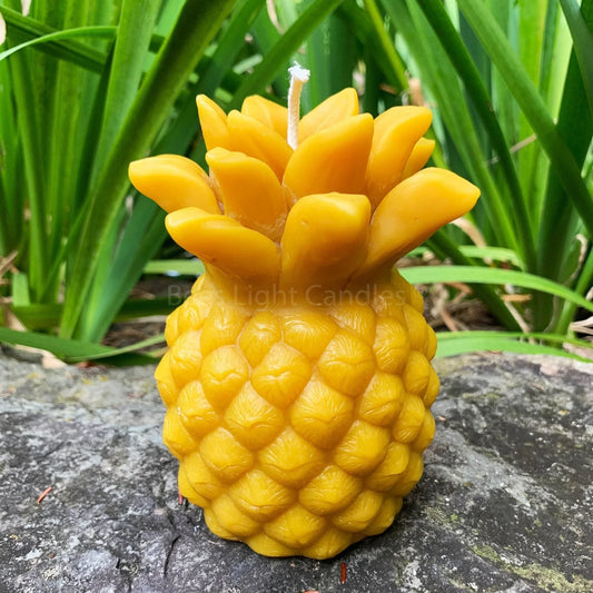 Giant Pineapple Beeswax Candle - BIG FRENCHIES