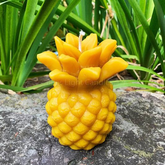 Giant Pineapple Beeswax Candle - BIG FRENCHIES