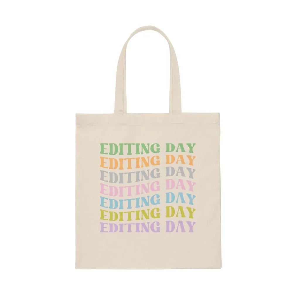 Gift for Photographer: Editing Day Tote Bag - BIG FRENCHIES