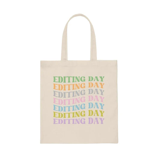 Gift for Photographer: Editing Day Tote Bag - BIG FRENCHIES