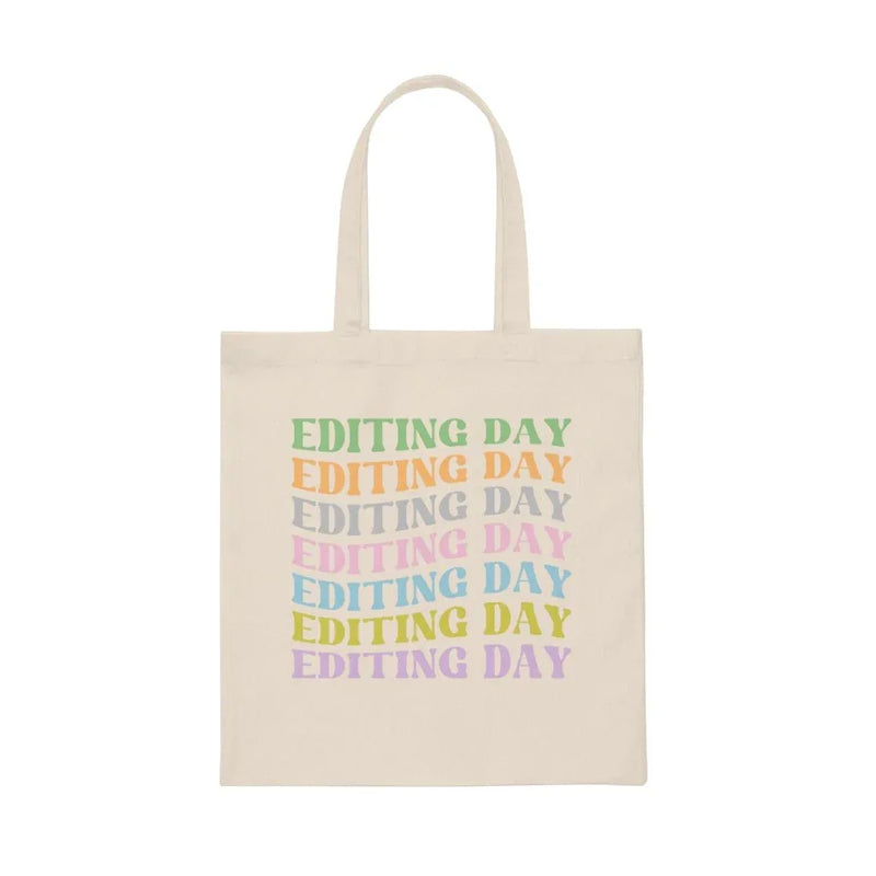 Gift for Photographer: Editing Day Tote Bag - BIG FRENCHIES