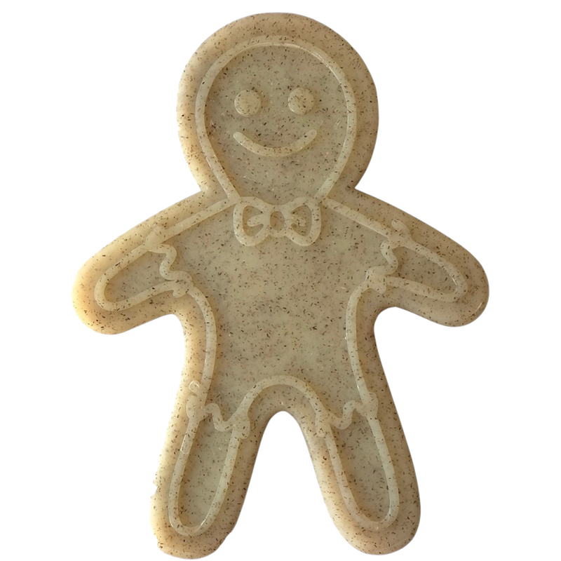 Gingerbread Man Nylon Dog Chew Toy for Aggressive Chewers | USA Made - BIG FRENCHIES