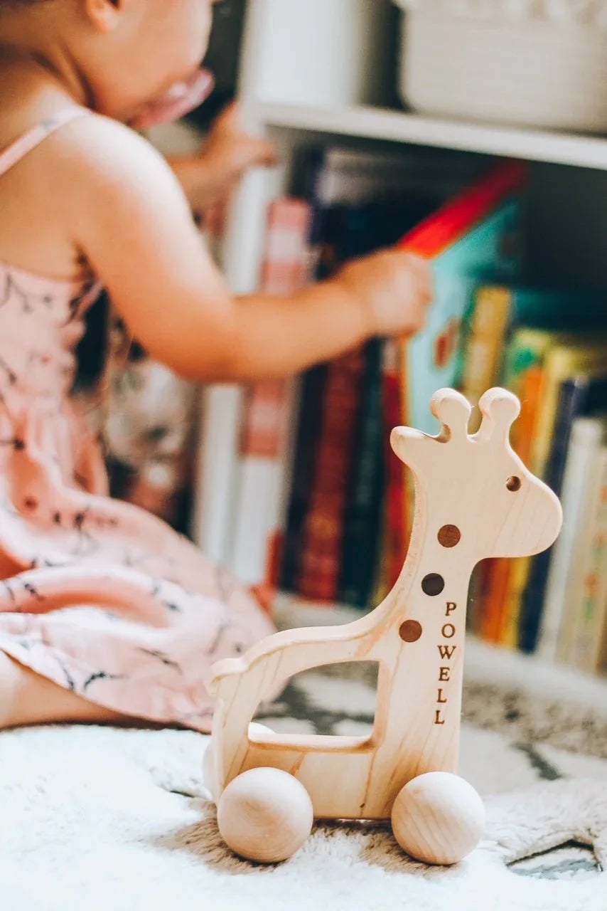 Giraffe Push Toy - BIG FRENCHIES