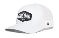 Girl Dad Trucker Hat  |  Black  Snapback