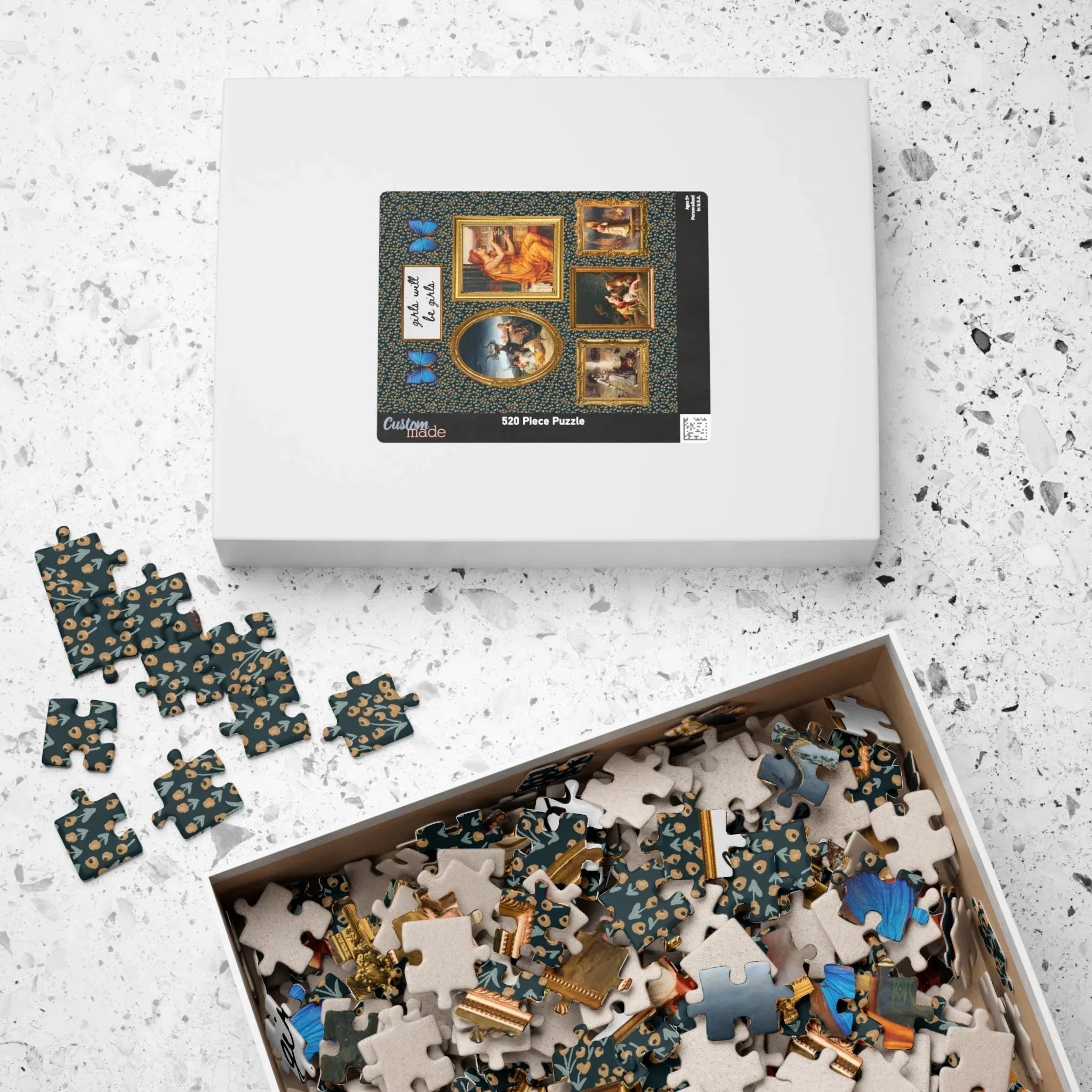 Girls Will Be Girls Famous Paintings of Witches or Witchcraft Puzzle - BIG FRENCHIES