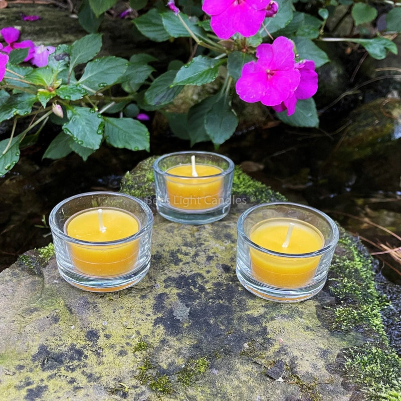 Clear Glass Tealight Holders - BIG FRENCHIES