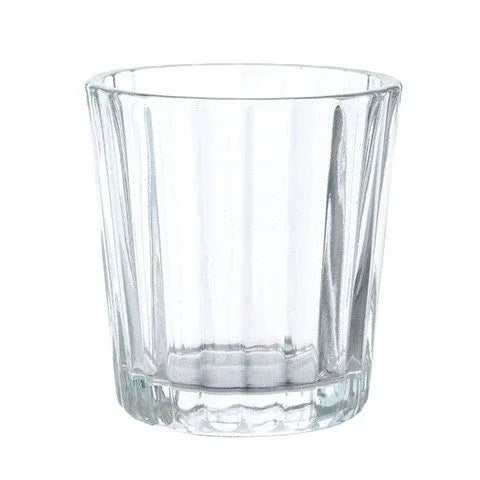 Ribbed Glass Votive Candle Holder - BIG FRENCHIES