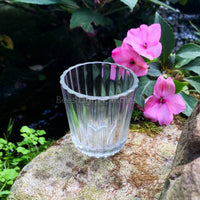 Ribbed Glass Votive Candle Holder - BIG FRENCHIES