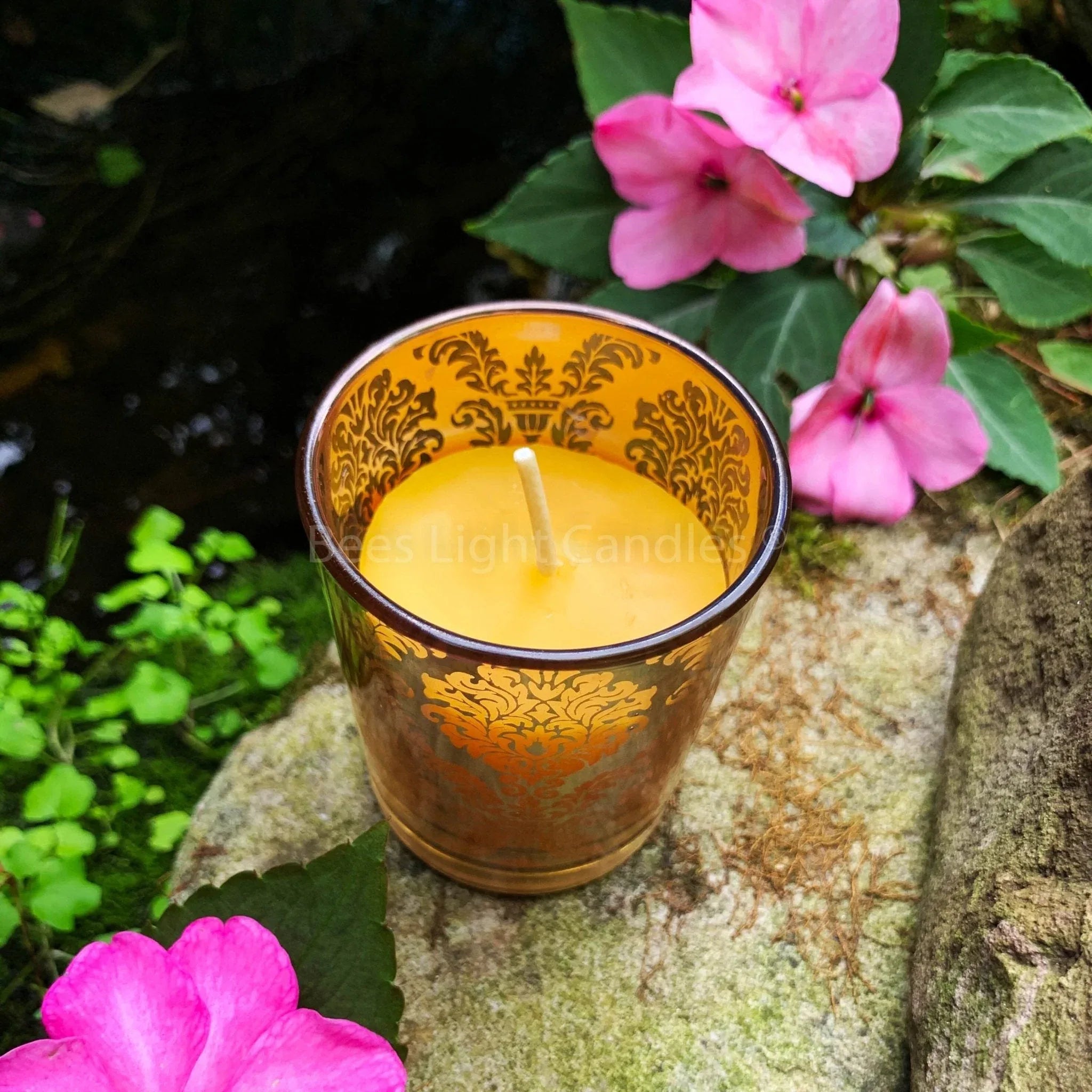 Glass Votive Candle Holder - BIG FRENCHIES