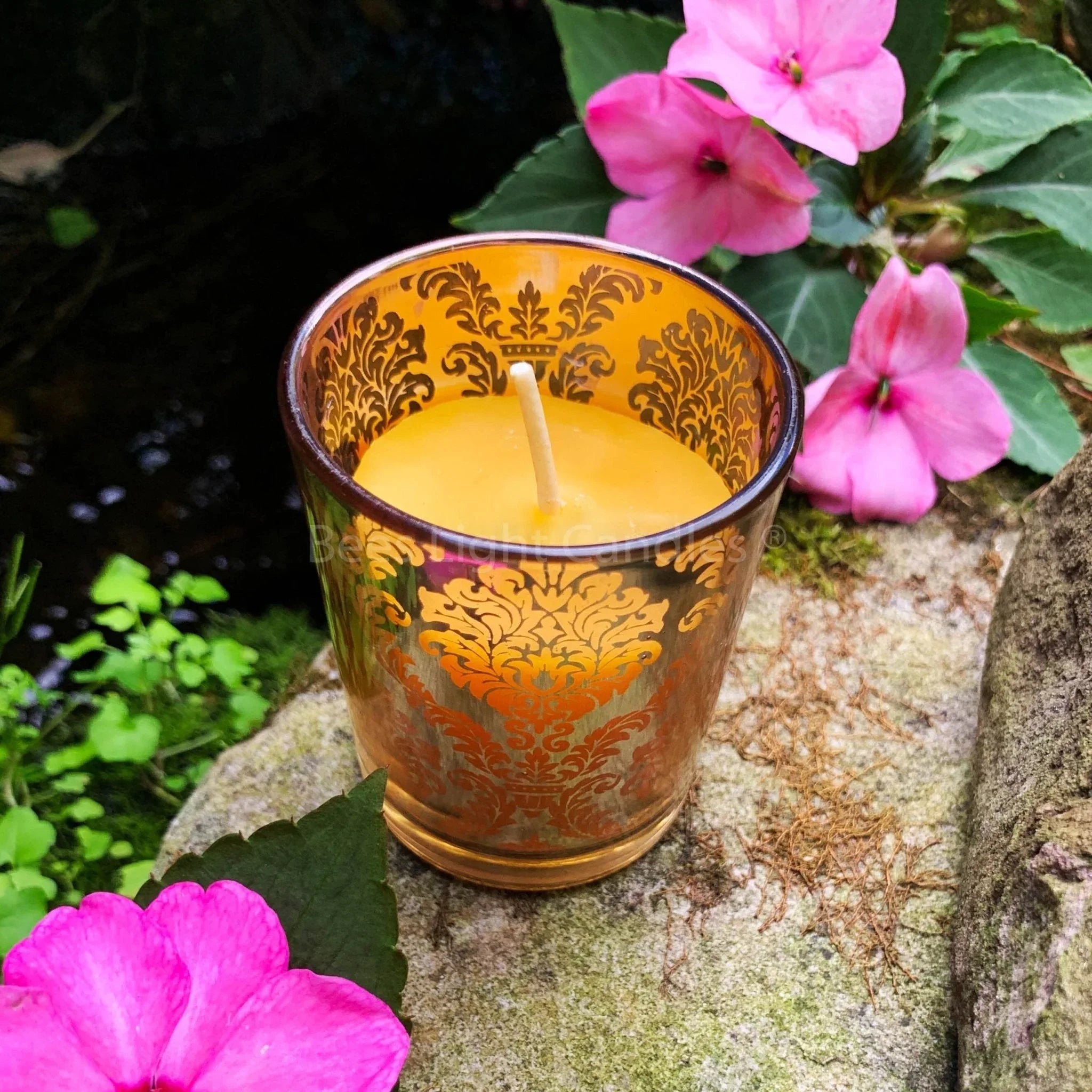 Glass Votive Candle Holder - BIG FRENCHIES