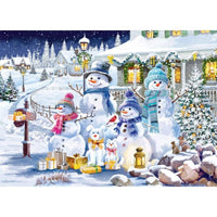 Glitter & Gold - Frosty Wonderland Gathering 1000 Piece Jigsaw Puzzle | Masterpieces Puzzles - BIG FRENCHIES