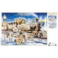 Glitter & Gold - The Gilded Train 1000 Piece Jigsaw Puzzle | Masterpieces Puzzles - BIG FRENCHIES