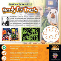 Glow in the Dark - Ready for Treats 300 Piece EZ Grip Jigsaw | Masterpieces Puzzles - BIG FRENCHIES