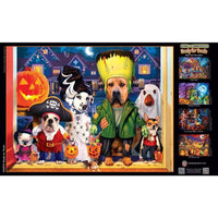 Glow in the Dark - Ready for Treats 300 Piece EZ Grip Jigsaw | Masterpieces Puzzles - BIG FRENCHIES