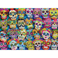 Glow in the Dark - Sugar Skull Cookies 1000 Piece Jigsaw Puzzle | Masterpieces Puzzles - BIG FRENCHIES