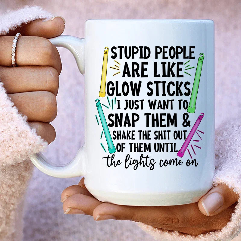 Glowsticks Ceramic Mug 15 oz