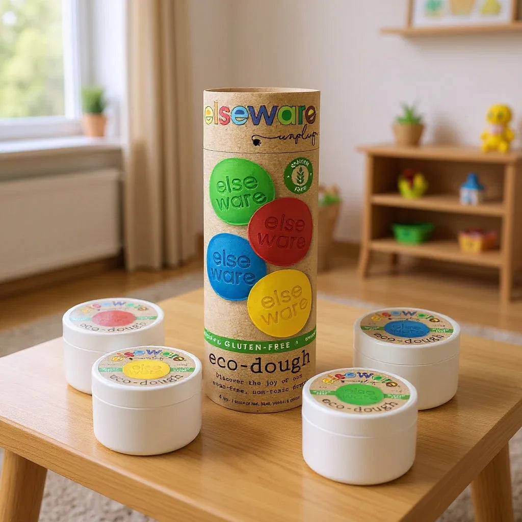 Eco-Dough 4pk GLUTEN FREE – Natural, Non-Toxic Sensory Toy - BIG FRENCHIES