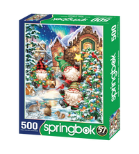 Gnome Village 500 Piece Jigsaw Puzzle by Springbok Puzzles - BIG FRENCHIES