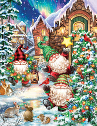 Gnome Village 500 Piece Jigsaw Puzzle by Springbok Puzzles - BIG FRENCHIES