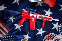 GoatGuns 1/3 Scale Die Cast AR15 Desktop Model, USA AR-USA