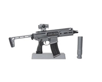 GoatGuns 1/3 Scale Die Cast Sig Sauer MCX Model Grey MCX-GREY