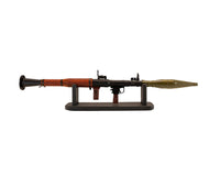 GoatGuns 1/3 Scale Die Cast RPG Rocket Launcher Model, Black RPG-BLACK