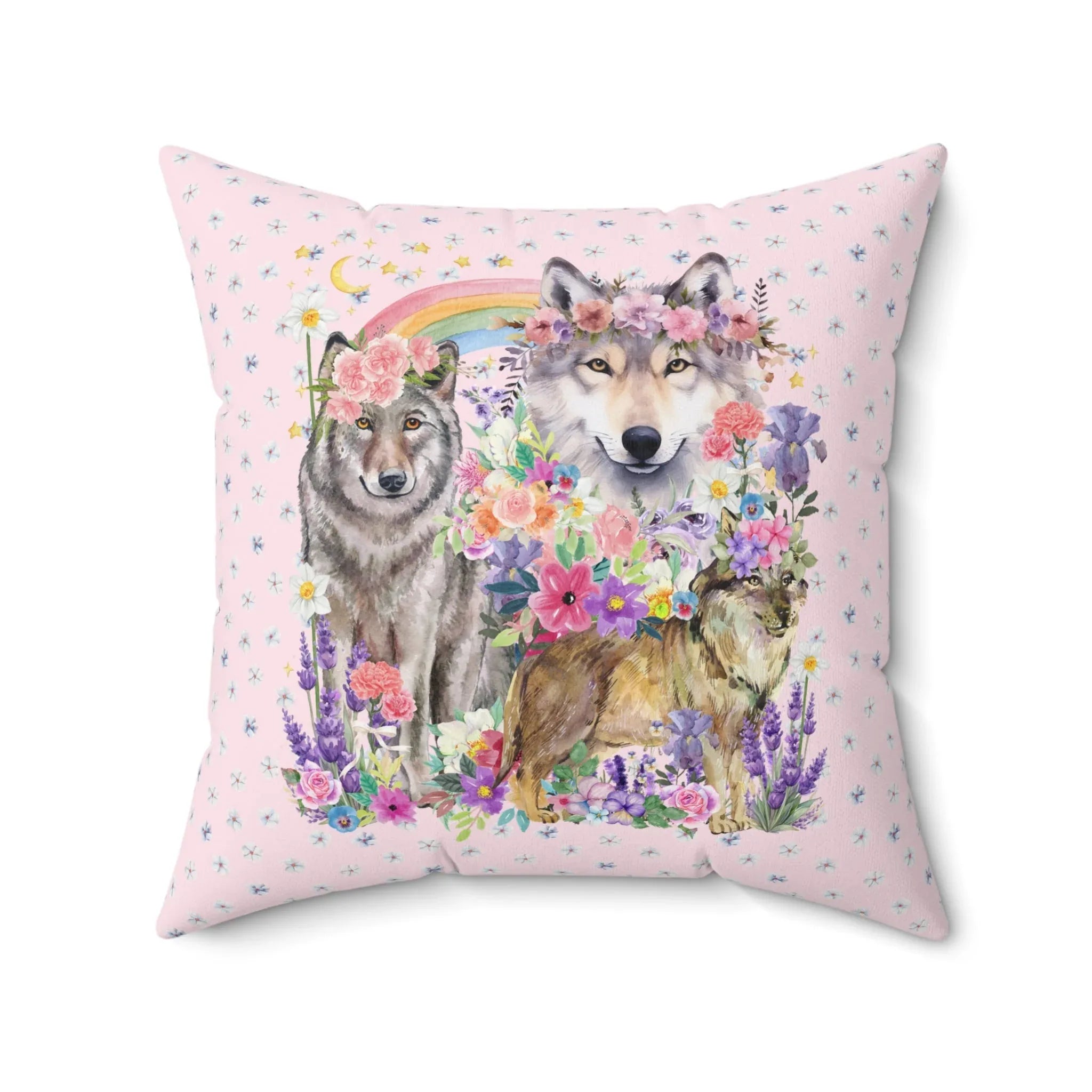 Goblincore Wolf Pillow - BIG FRENCHIES