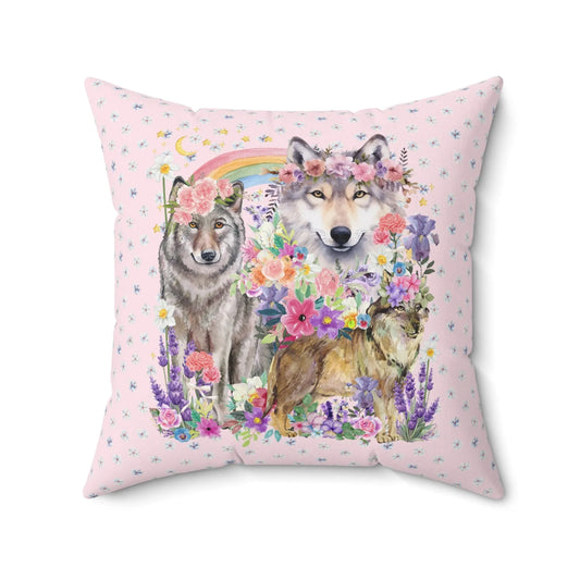 Goblincore Wolf Pillow - BIG FRENCHIES