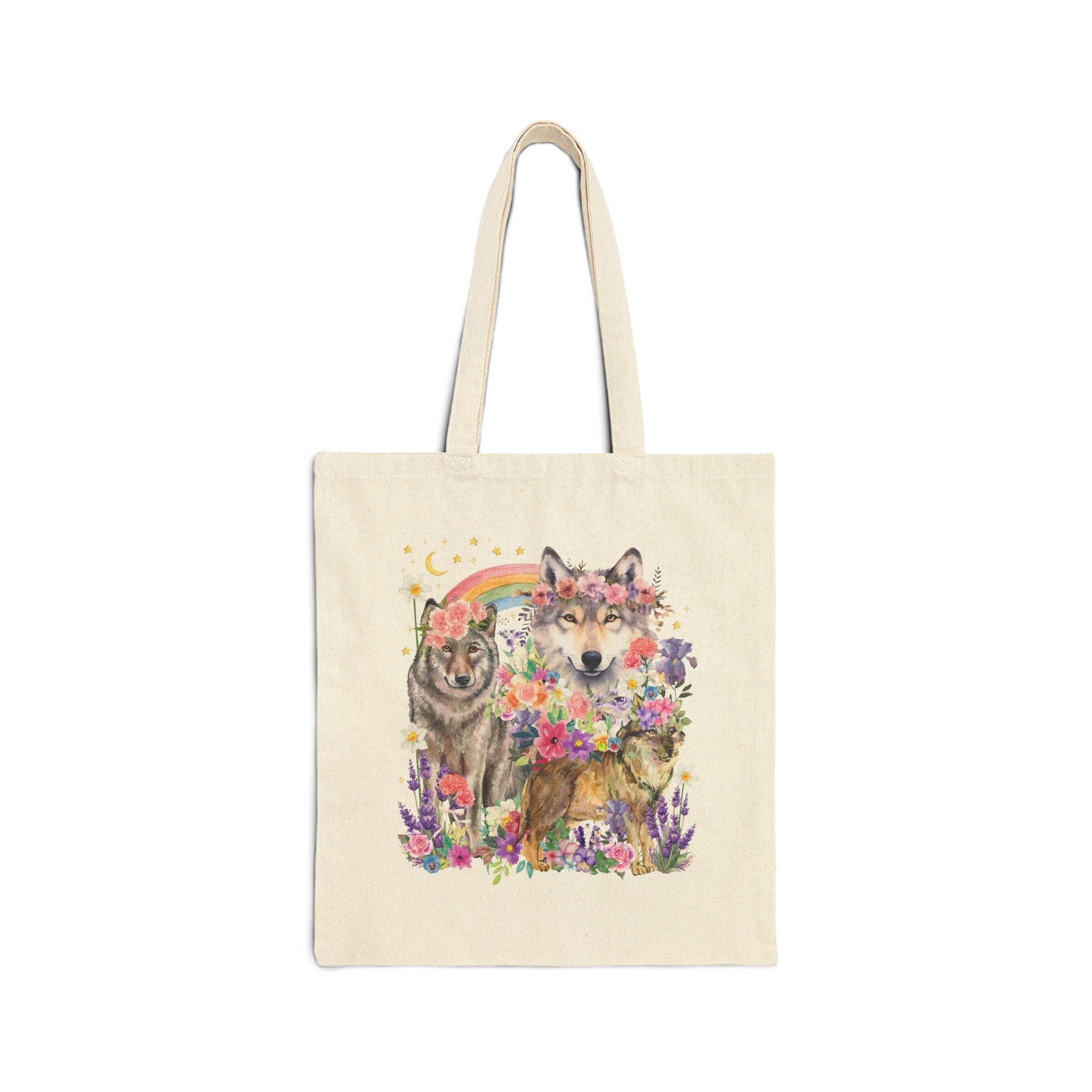 Goblincore Wolf Tote Bag - BIG FRENCHIES