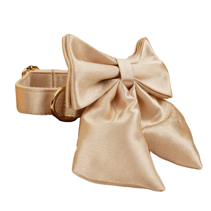 Personalized Gold Satin Wedding Classic Set