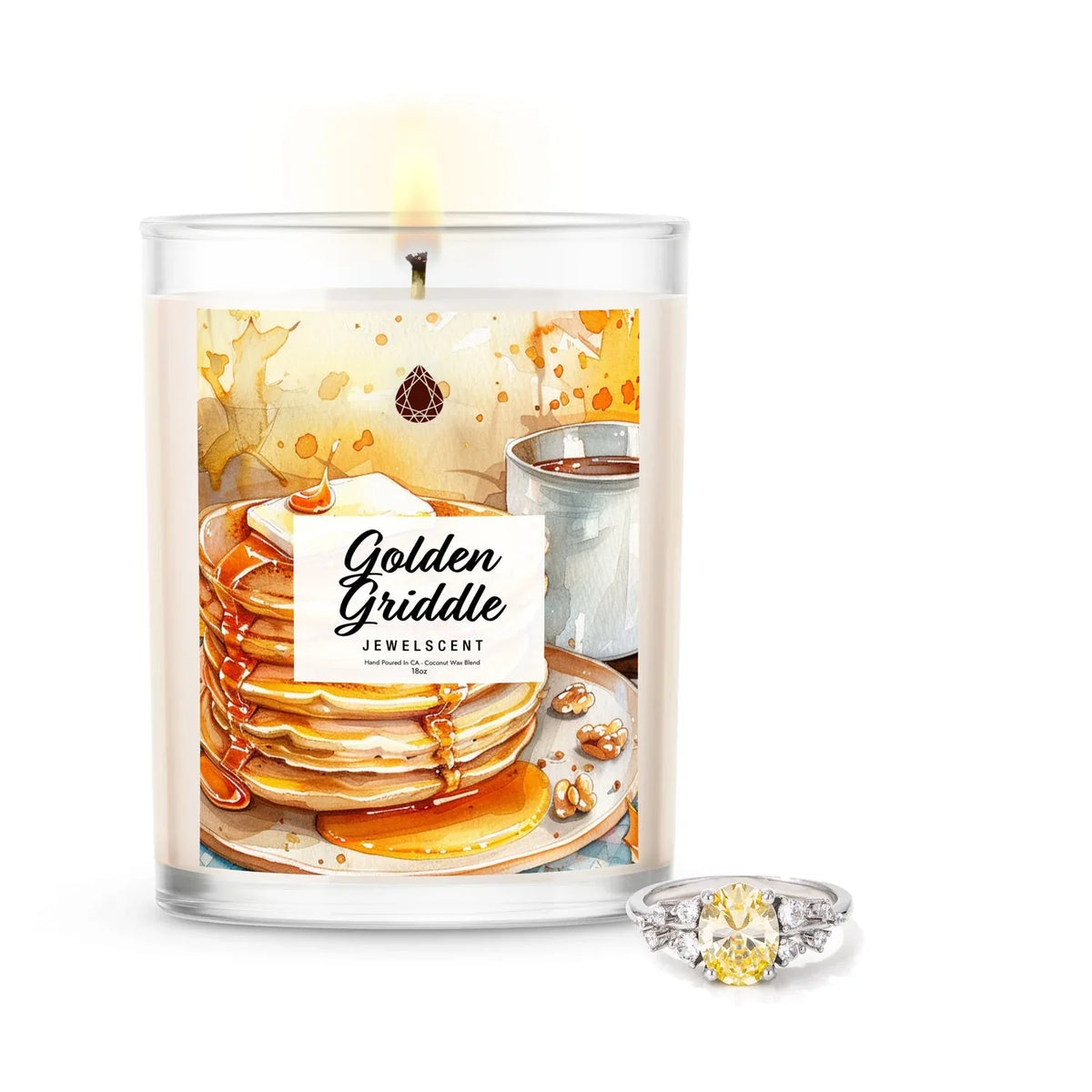 Golden Griddle 18oz Home Jewelry Candle - BIG FRENCHIES