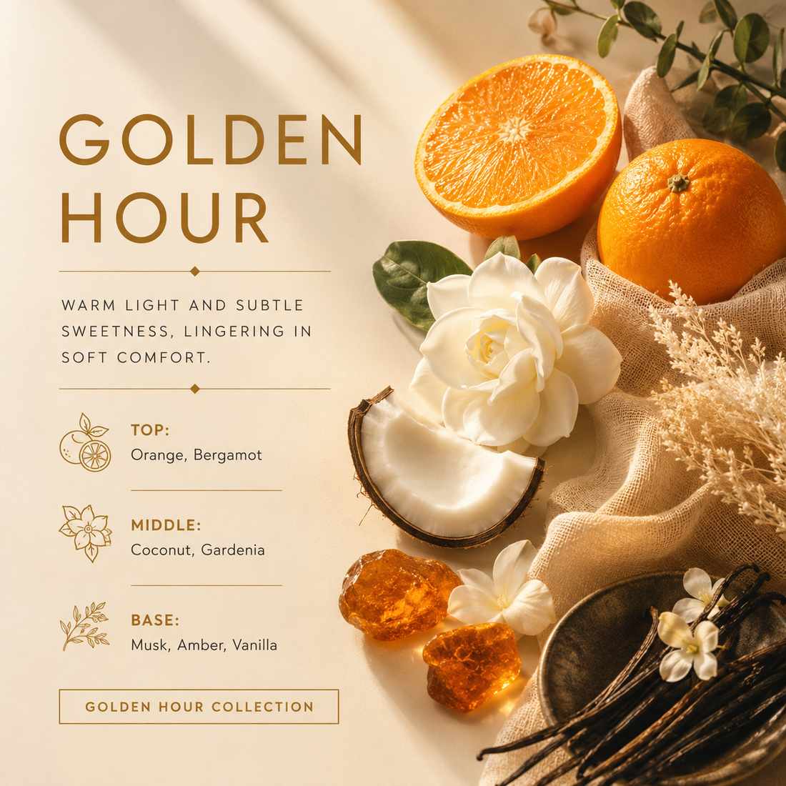 Golden Hour Candle