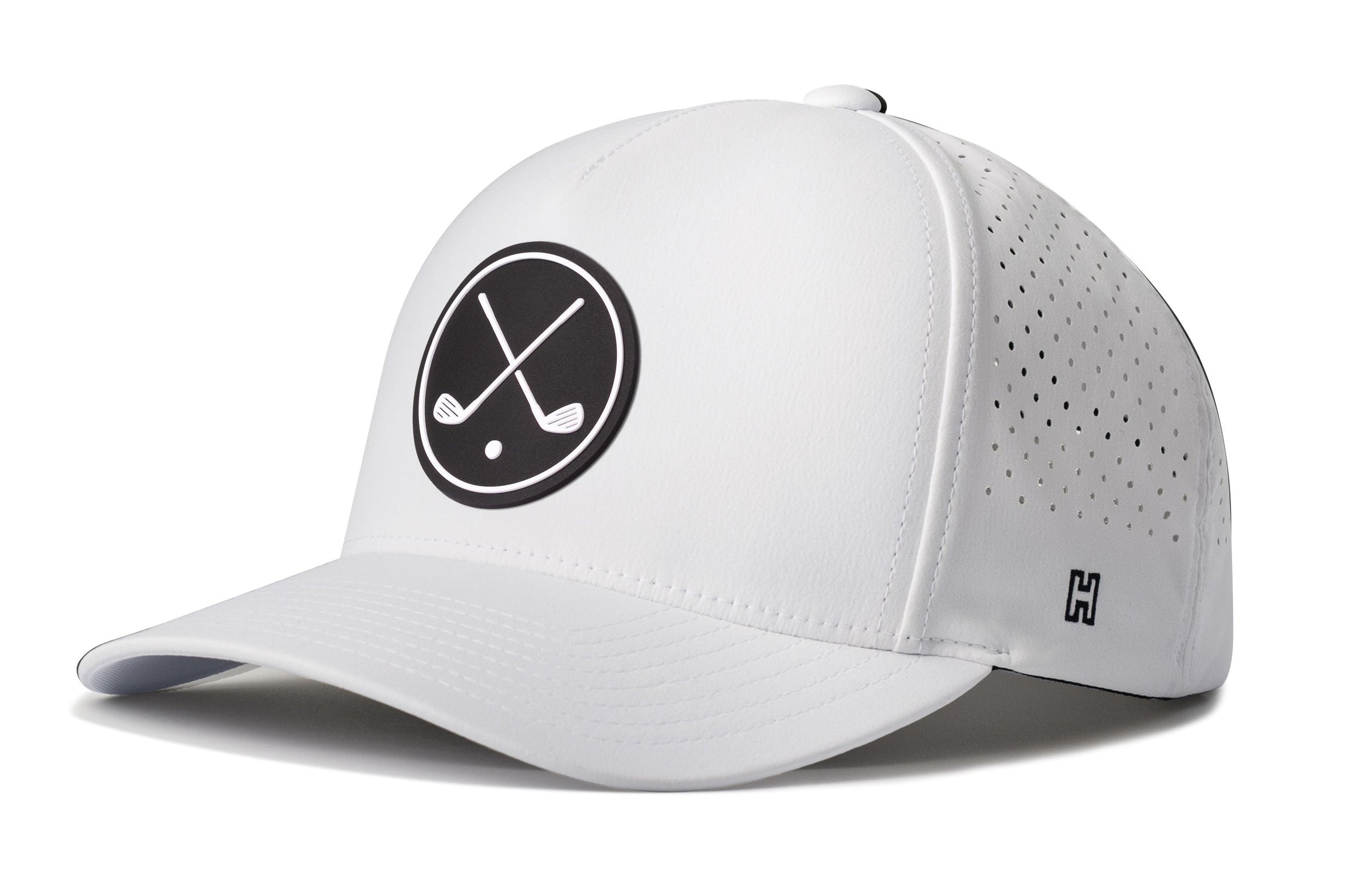 Golf Performance 5-Panel Hat  |   Crossed Clubs Flexfit Snapback