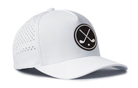 Golf Performance 5-Panel Hat  |   Crossed Clubs Flexfit Snapback