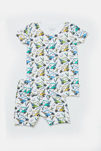 Shorts Pajama Set - Golf
