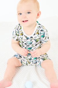 Shorts Pajama Set - Golf
