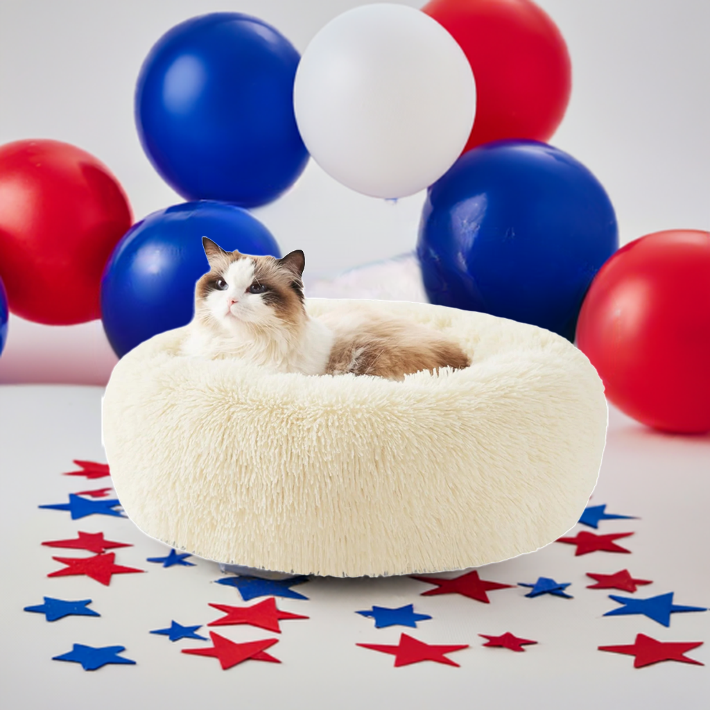 Calming Donut Dog Bed Anti-Anxiety - BIG FRENCHIES