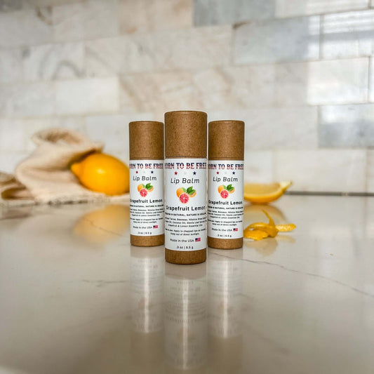 Grapefruit Lemon Lip Balm - BIG FRENCHIES