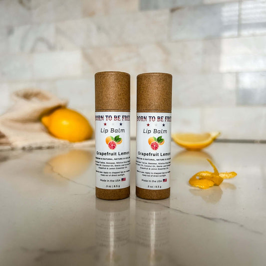 Grapefruit Lemon Lip Balm - BIG FRENCHIES