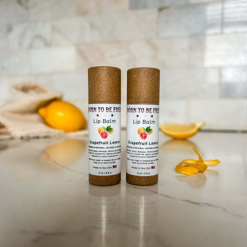 Grapefruit Lemon Lip Balm - BIG FRENCHIES