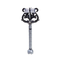 Gray & Black Spiral Lamppost - Building Set - Made Using LEGO® Parts