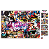 Greatest Hits - 80's Artists 1000 Piece Puzzle by Masterpieces Puzzles