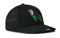 Green Buck Performance 5-Panel Hat  |  Stag Flexfit Snapback