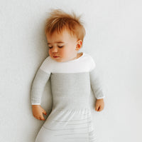 Grey Arms Out™ Long Sleeve Sleep Sack