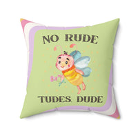 Groovy Floral Pillow - BIG FRENCHIES