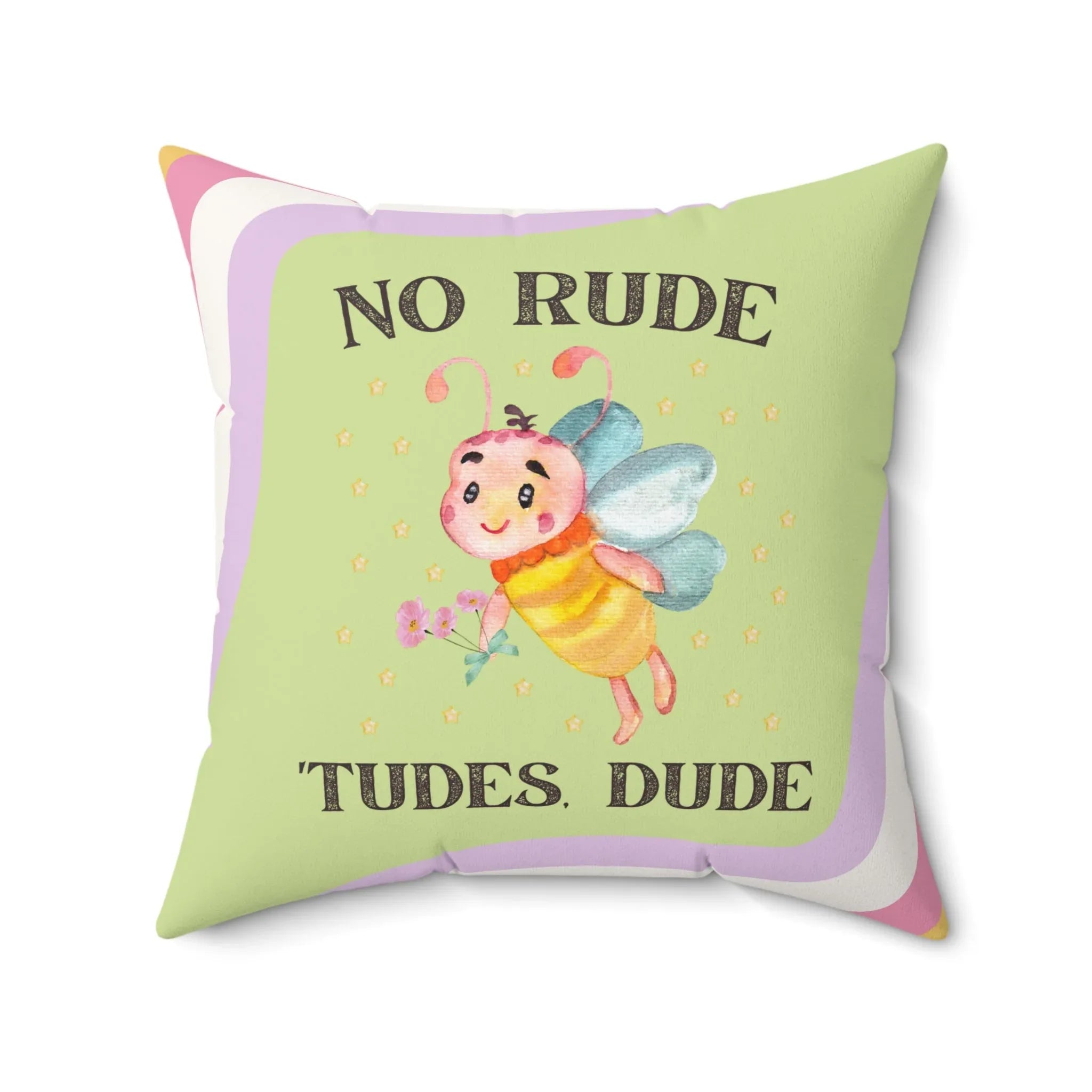 Groovy Floral Pillow - BIG FRENCHIES