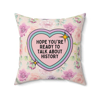 Groovy History Pillow - BIG FRENCHIES