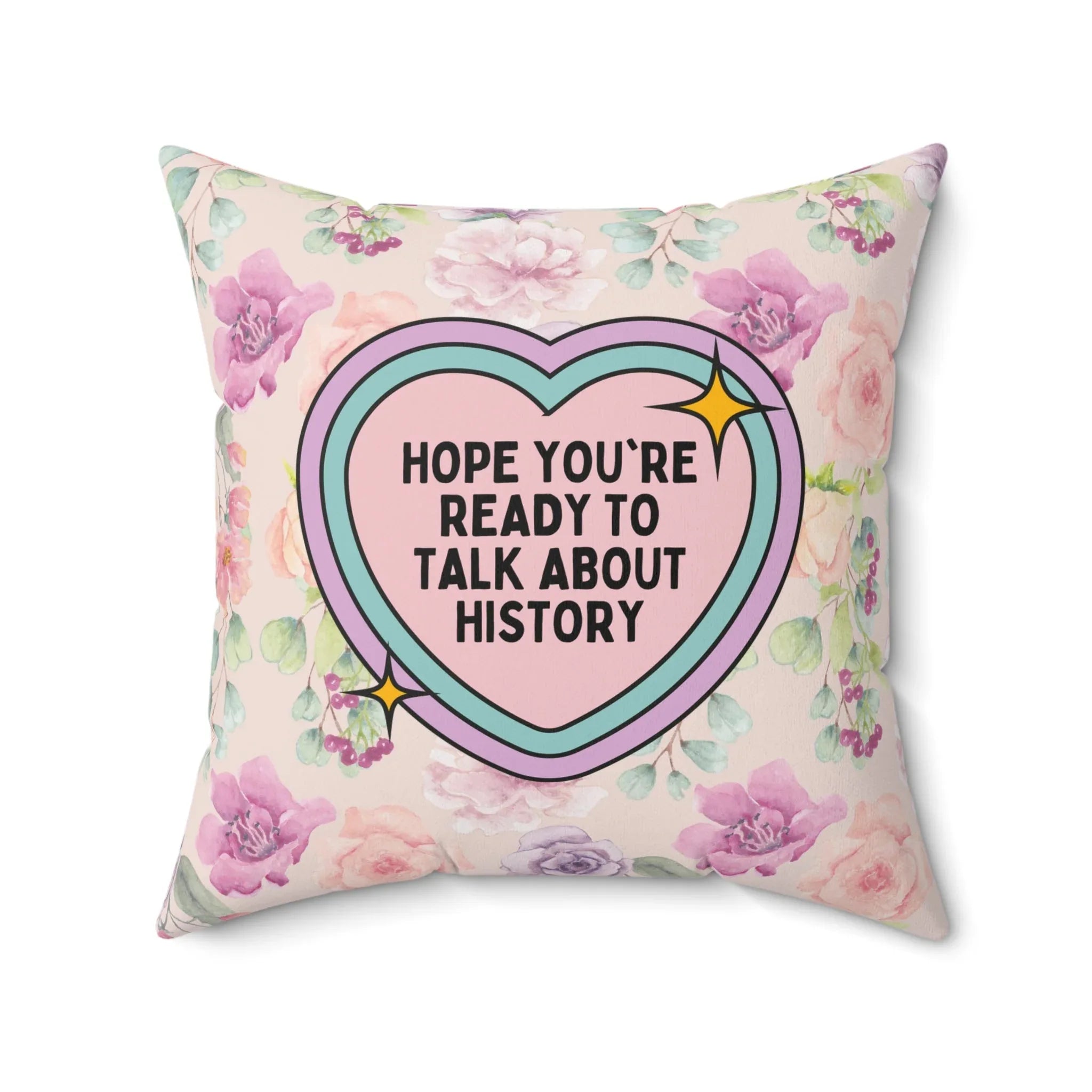 Groovy History Pillow - BIG FRENCHIES